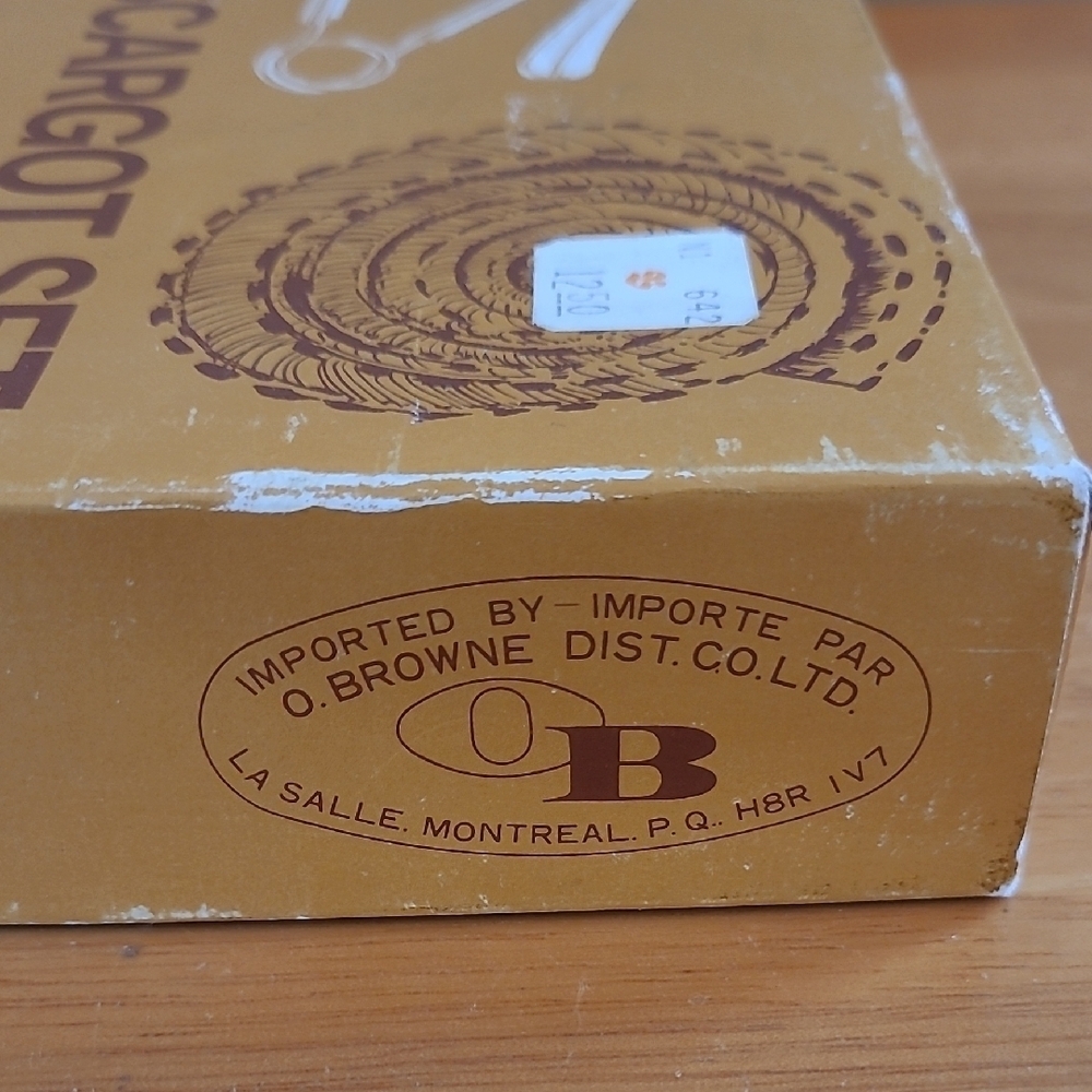 VINTAGE 10 Piece Escargot Set, Stainless Steel - Picture 10 of 14